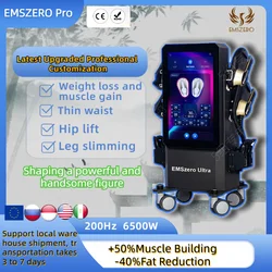 DLS-EMSZERO Pro Neo  6500W NEO HI-EMT Weight Lose Machine Body Slimming Muscle Building Shape EMSZero With CE Approve