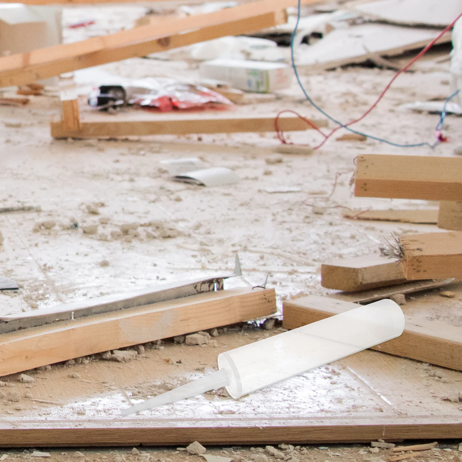 

3Sets Clear Plastic Caulk Tubes Reusable Empty Caulking Sealant Bottles for DIY Cracks Tiles Repairs Caulk Tube