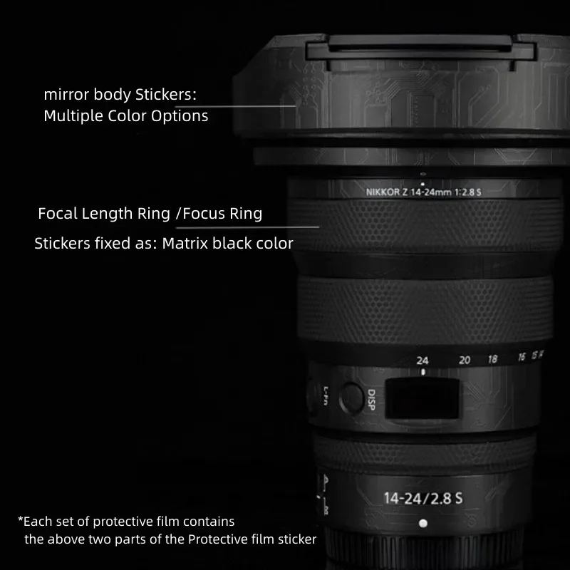 Z14-24/2.8 S Sticker Camera Lens Coat Wrap Film Protector Vinyl Decal Skin For Nikon Z 14-24mm 2.8 14-24 F2.8 F/2.8 14-24/2.8