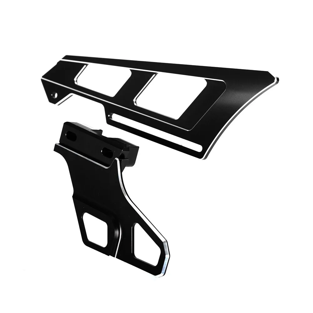 

3D CNC Rear Upper + Lower Chain Guard Guide Cover For Kawasaki KLR650 KLR 650 2022-2024 Sprocket Guard Chain Cover