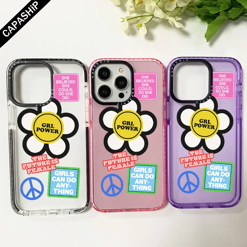 

She Believed SHE So She DID Clear Case For Iphone 11 14 15 Pro Max Soft Funda 12 13 Mini 7 8 Plus X XR XS Max Shockproof Cover