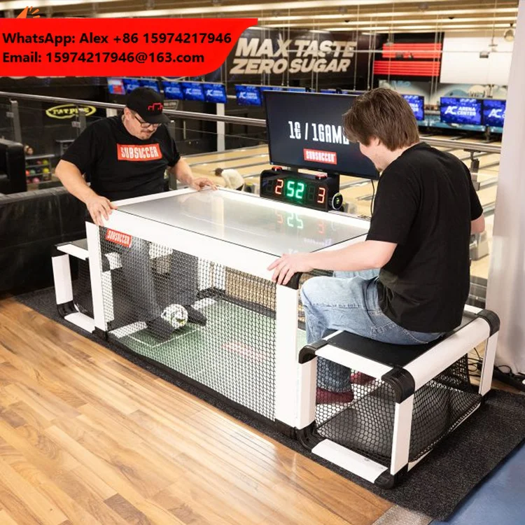 Factory Wholesale Sale Two Players Sub Soccer Bench Game Machine Under Table Football Sport Game Factory Supplier OEM ODM