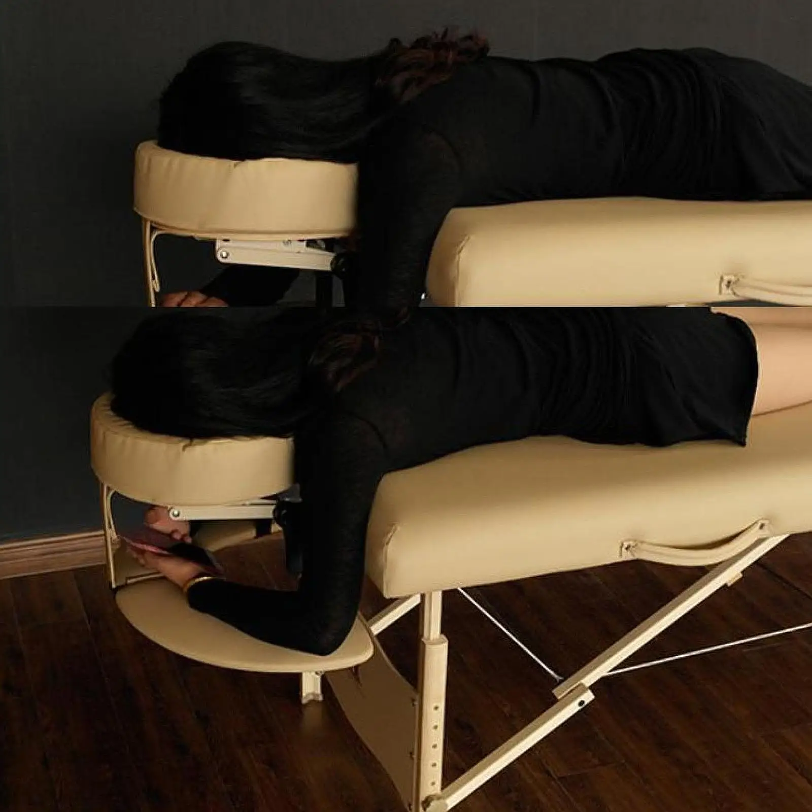 Lightweight Massage Table Hanging Arm Rest Support Pad Comfortable Sponge Board Foldable Extender for Spa Center Home Therapy