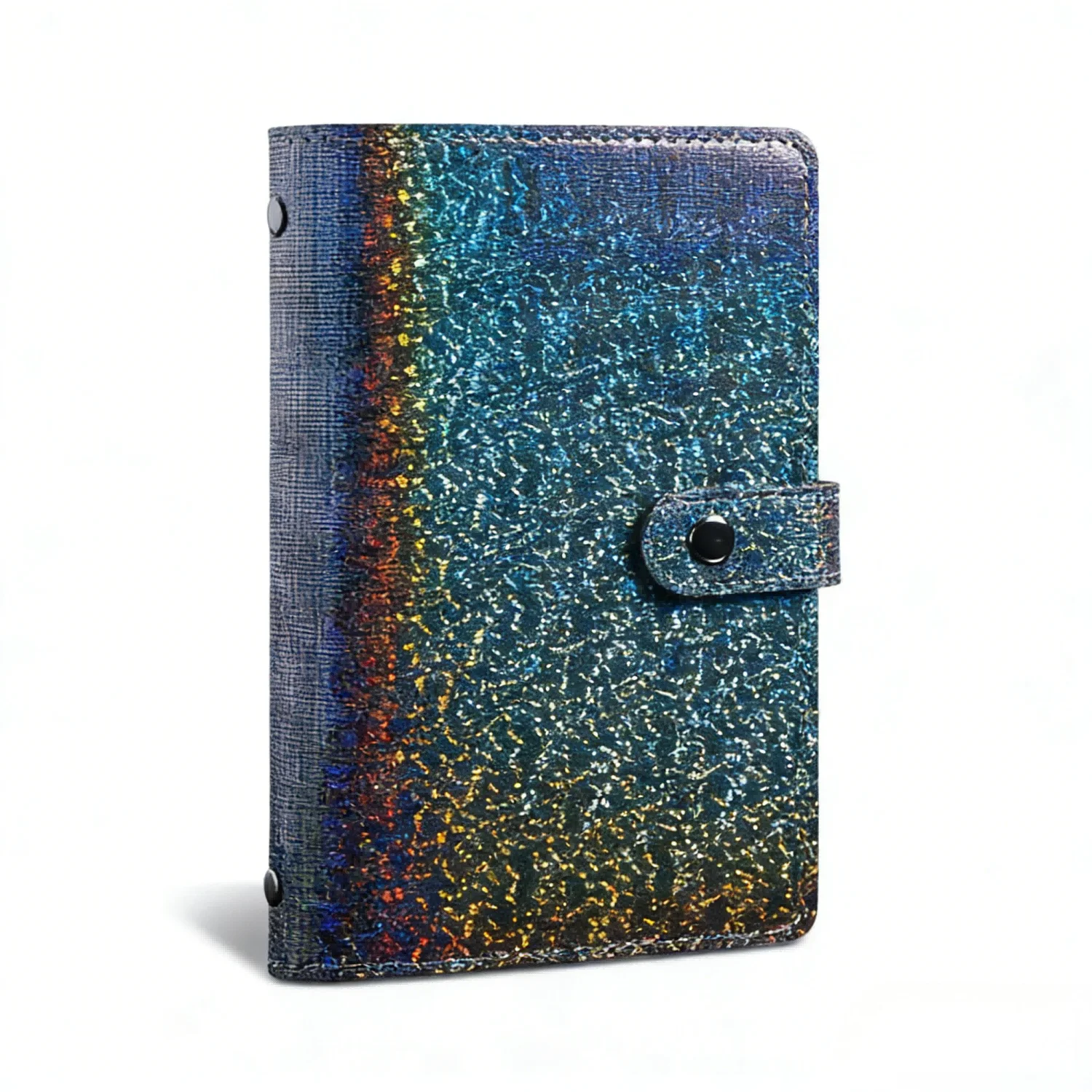 

6 кошельков большой вместимости | Книга для хранения денег, из высококачественной искусственной кожи, 50 страниц, яркие цвета, идеально подходит для хранения наличных, банковских карт и многого другого.