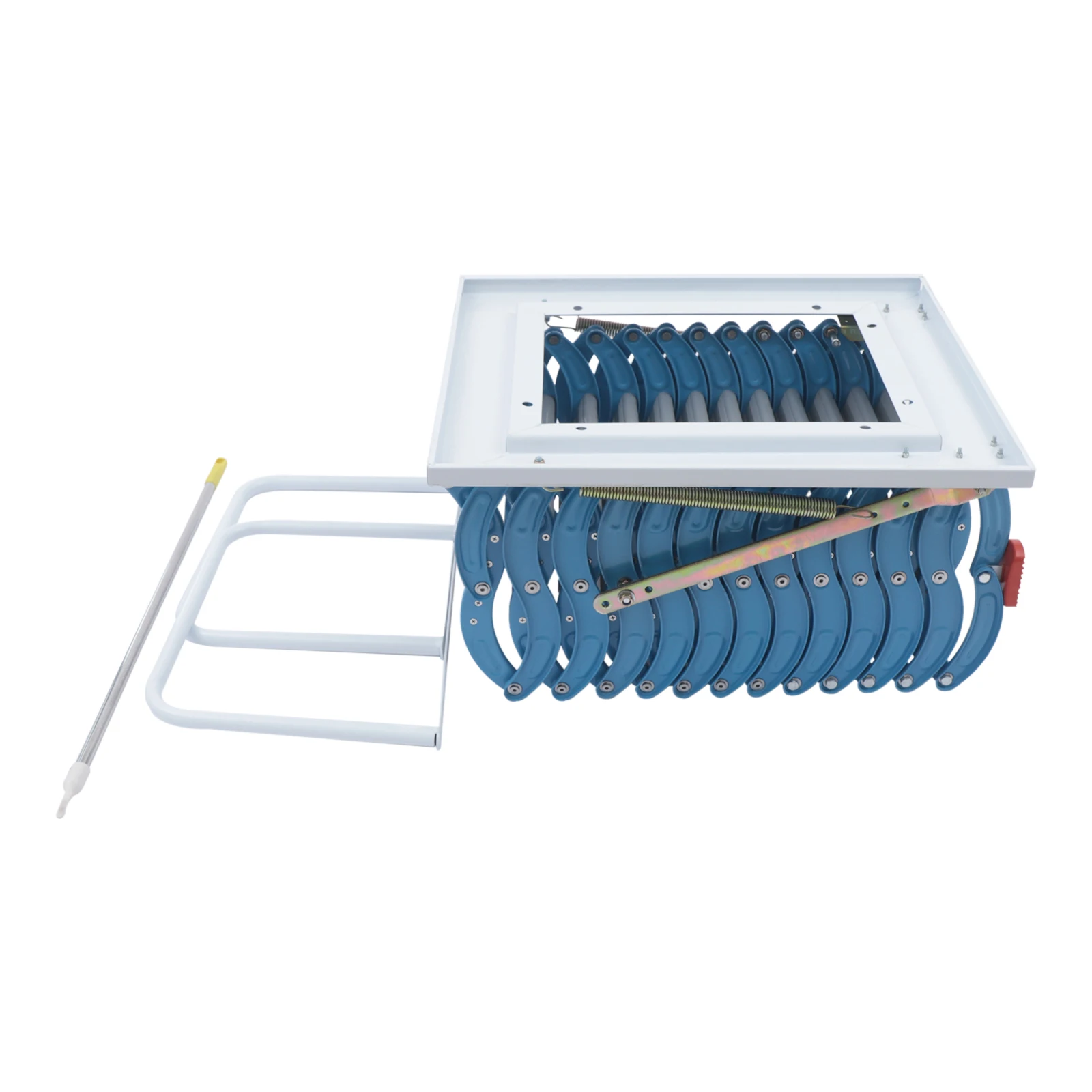 บันไดพับติดผนังสำหรับห้องใต้หลังคา ความสูง 9.5-10.17 ฟุต
