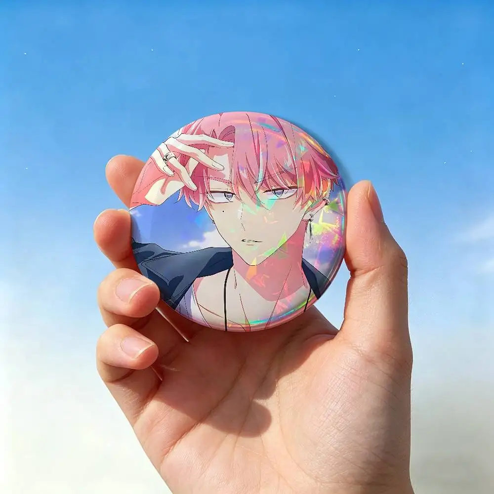 T-Tamon Kun Anime Hot Badges Personalized Handmade Round Brooches Pins Accessory 25mm 75mm 44mm 58mm 32mm
