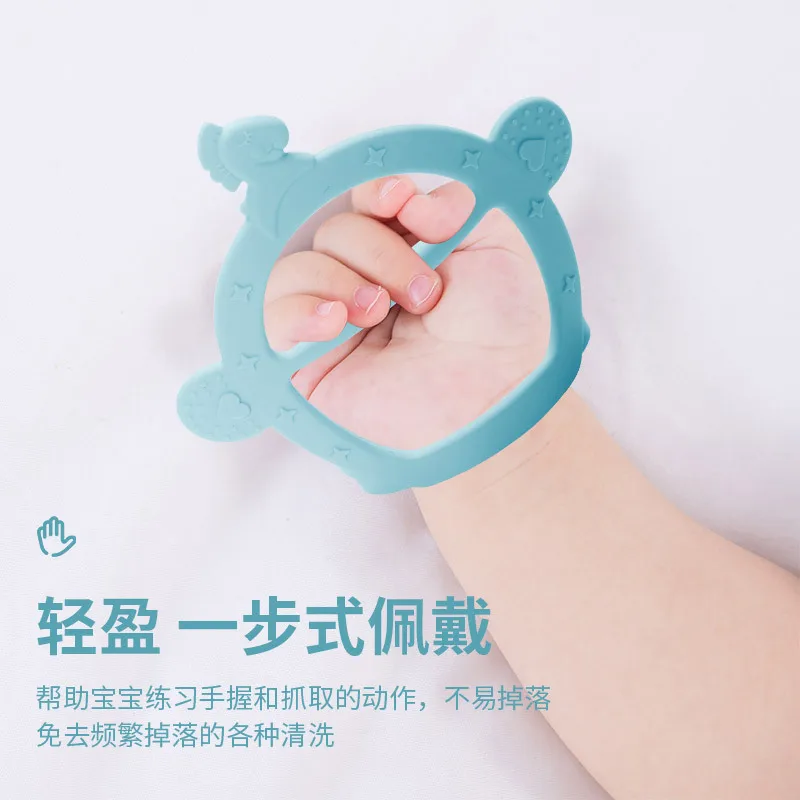 

Silicone Baby Nursing Teether Gloves Pacifier Newborn Dental Care Durable Child Sucking Fingers Thumb Teether Toys