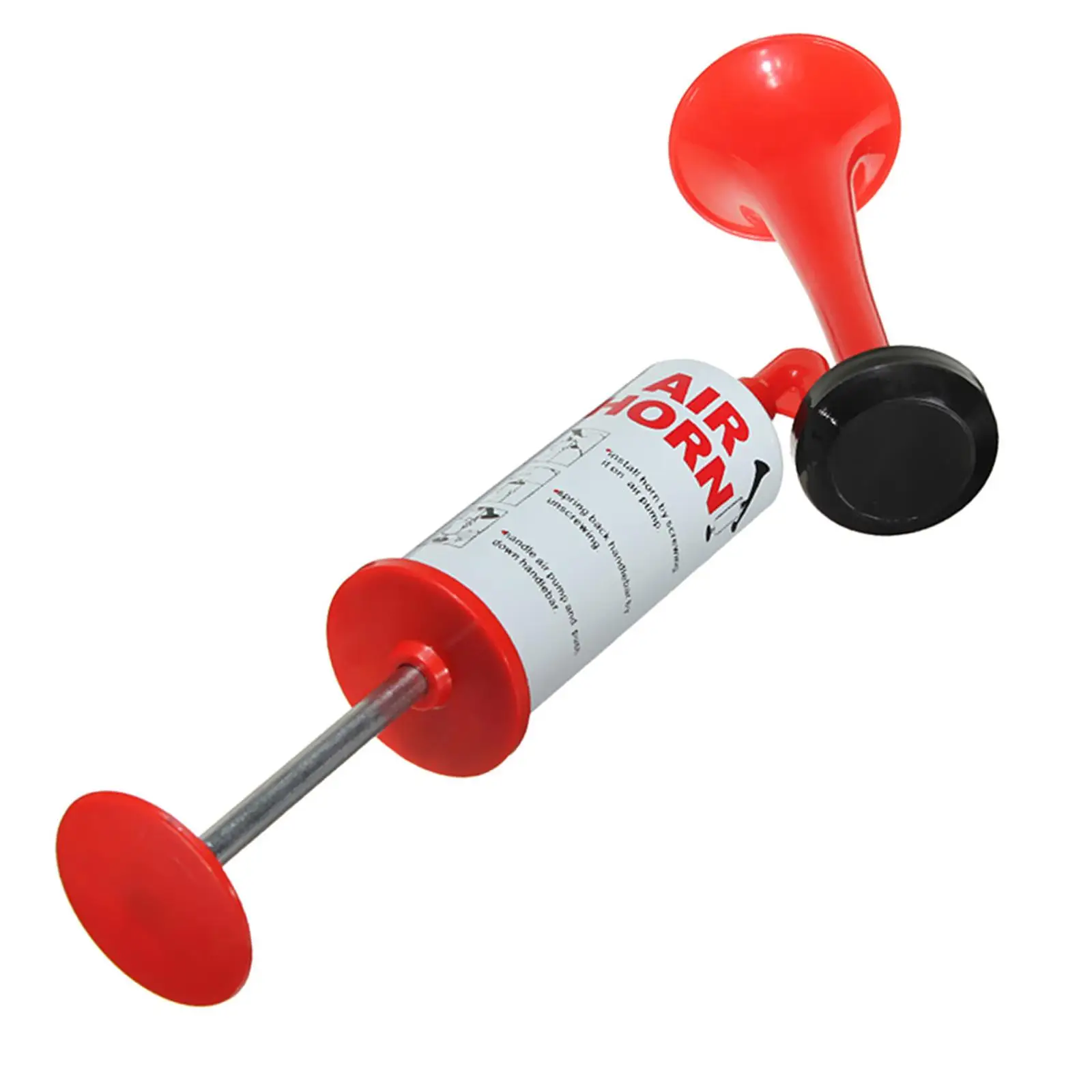 Air Horn Hand Held Pump NO GAS Required Loud Blast Sporting Boating Cheering