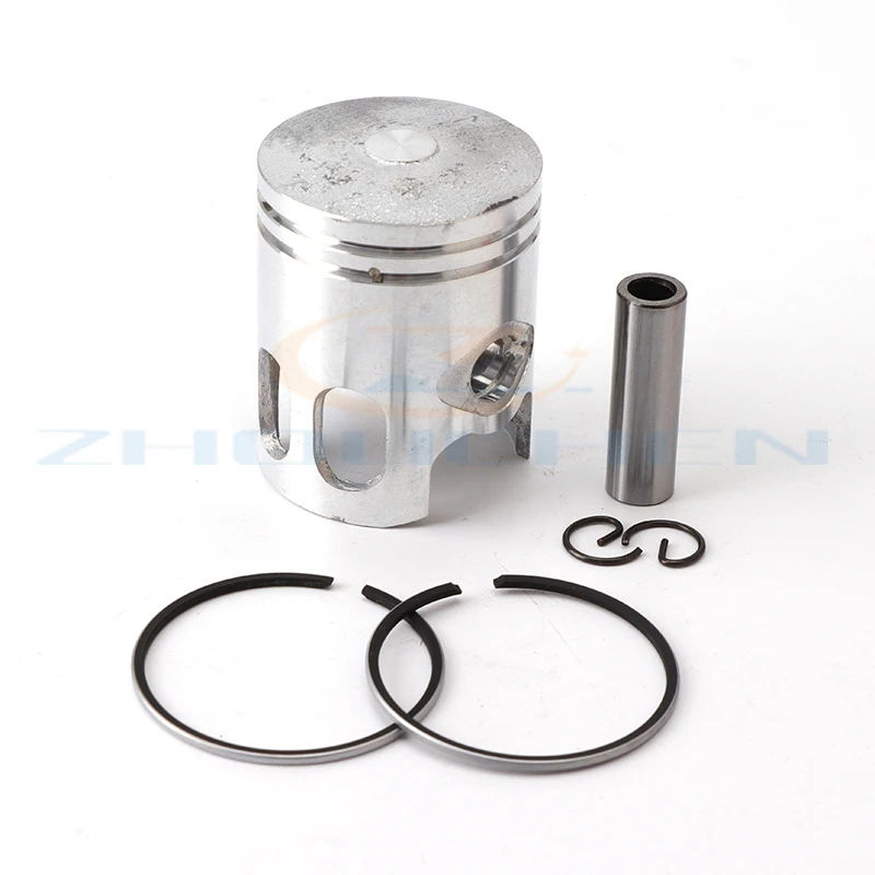 40mm Piston Ring 10mm Kit Pin ASSY 2-stroke 50CC For Jog Minalli PW50 Cyclomotor Scooter Accessories Equipments Modified Parts