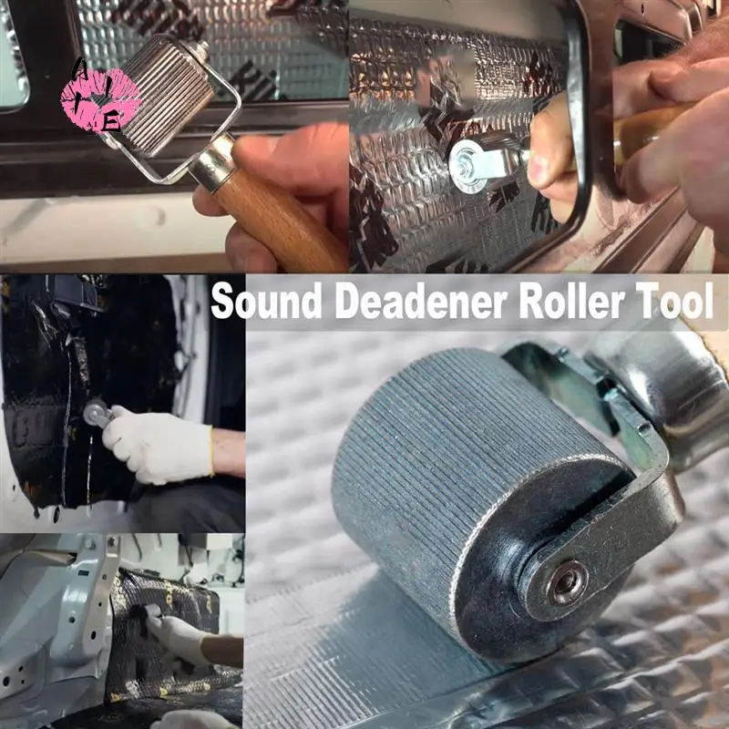 

A11E-Звуковой ролик, инструмент для звуковой глушитель, автомобильный шумоизоляционный ролик, набор звуковой глушитель, ролик для швов, 4 шт., Easy Insta