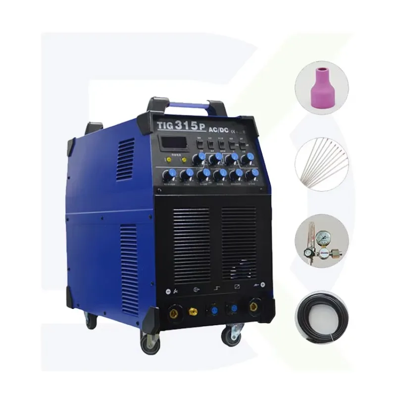 Industrial Grade TIG 315PAC/DC Argon Arc Welding Machine Inverter Pulse Aluminum TIG Welding With AC DC Motor