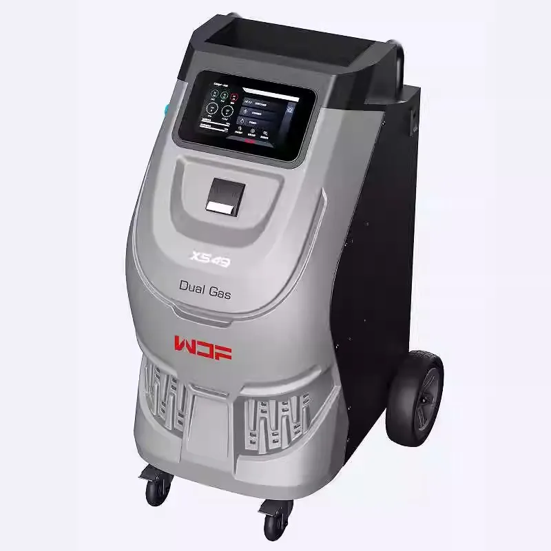X549 Automatic Vehicle AC Recovery hine R134A 1234Yf Refrigerant Recovery Filling Cleaning Car Tool