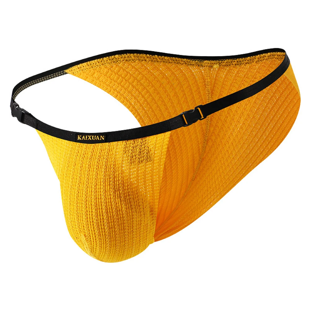 Men’s Panties Sissy Pouch Sexy Lingerie Breathable Underpants Stretch Underwear Man Sleep Bottoms Daily Knickers Male Bag Briefs