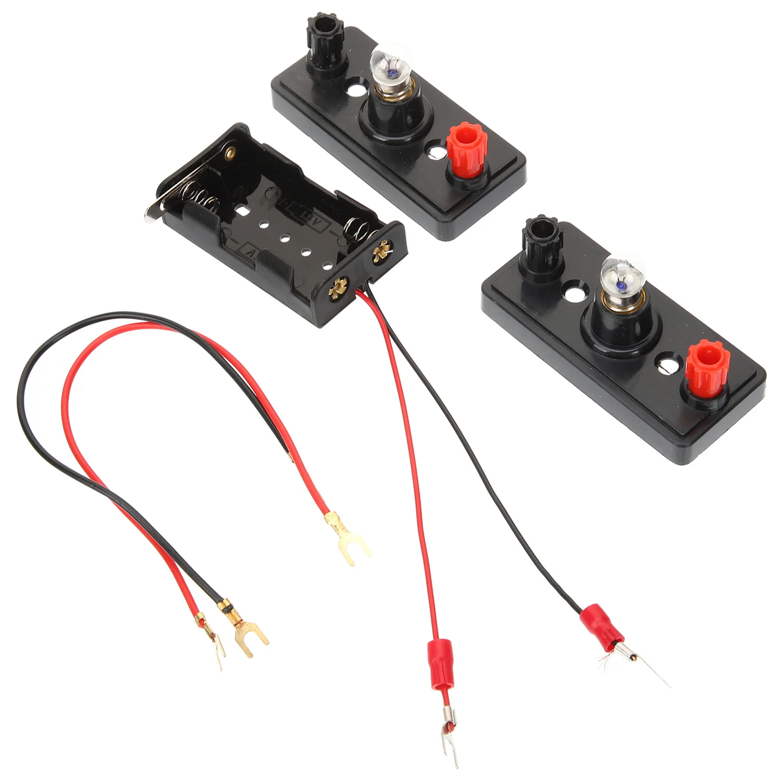 1Set Electrical Circuit Experiment Kit Durable Material DIY Science Hands-on Learning Tools for Elementary Science