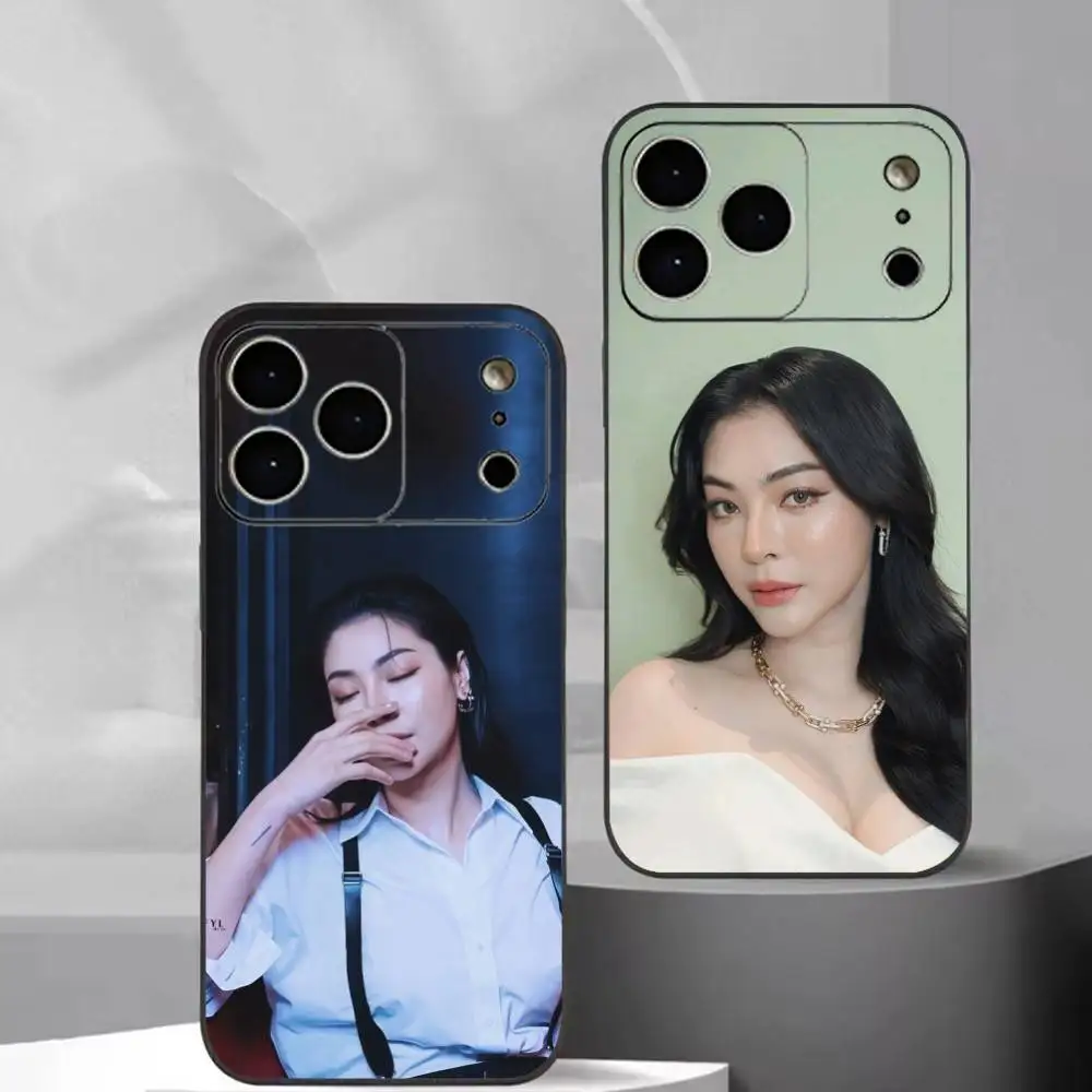 

Faye P-Peraya M-Malisorn Phone Case For iPhone 17,16,15,14,13,12,11 Plus,Pro Max, Soft Silicone Black Cover