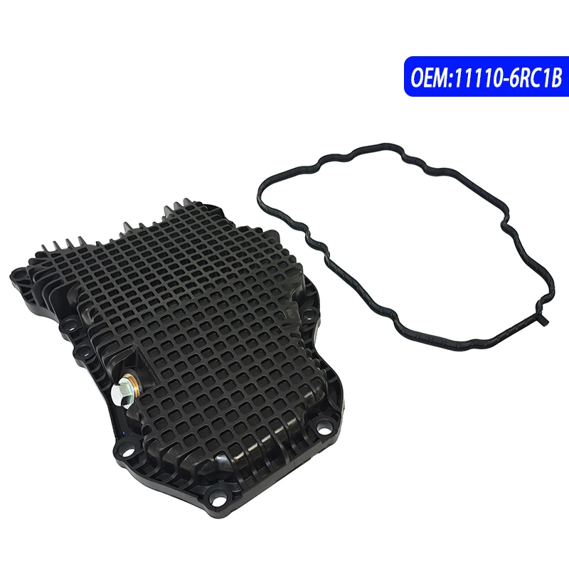 

New 11110-6RC1B 111106RC1B Engine Oil Pan With Gasket For Nissan Rogue 2021 2022 2023 2024 1.5L Hight Quality