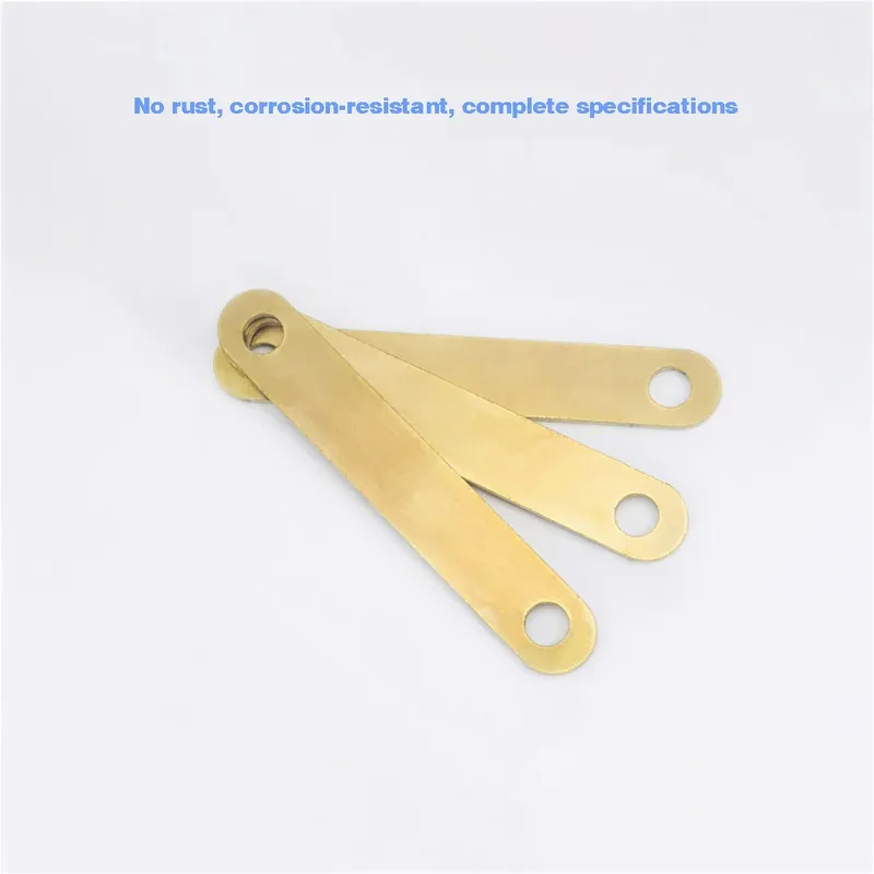 

Motor Lithium Battery Connector Brass Plate Thickened Custom Gasket 1/1.2/1.5mm