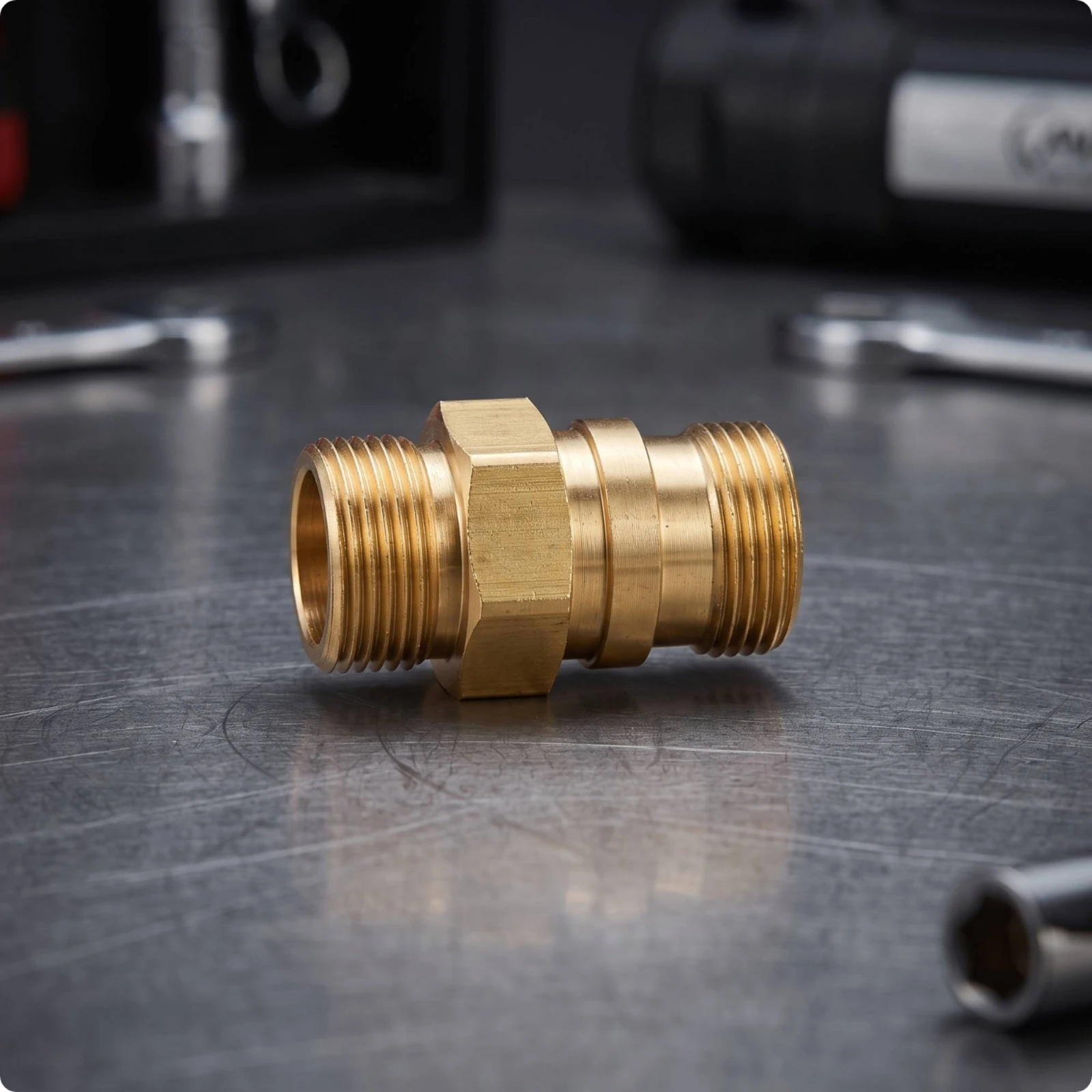 Pressure Washer Connector Threaded Hose Adapter Coupler Compact Hardware Universal for Car Detailers