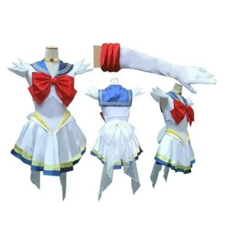 

FC6Child grils children Super beautifu girl costume for kids adult sexy cosplay for unisex saior Mars Women outfit dress@FC8！