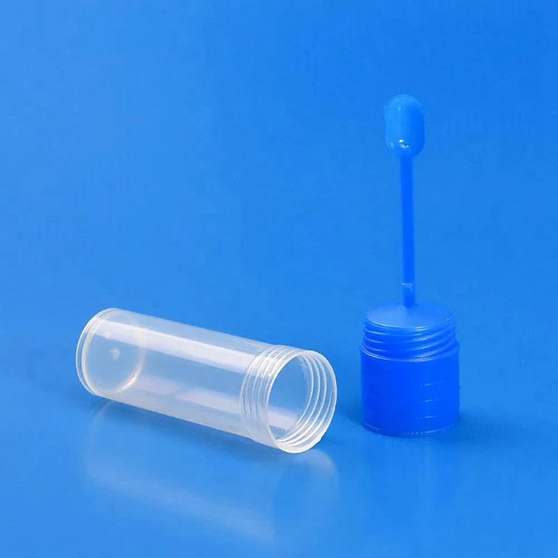 25Pcs 15Ml Plastic Stool Sample Cups Small Specimen Cups Clear Liquid Sample Bottle Stool Collection Container-AT81