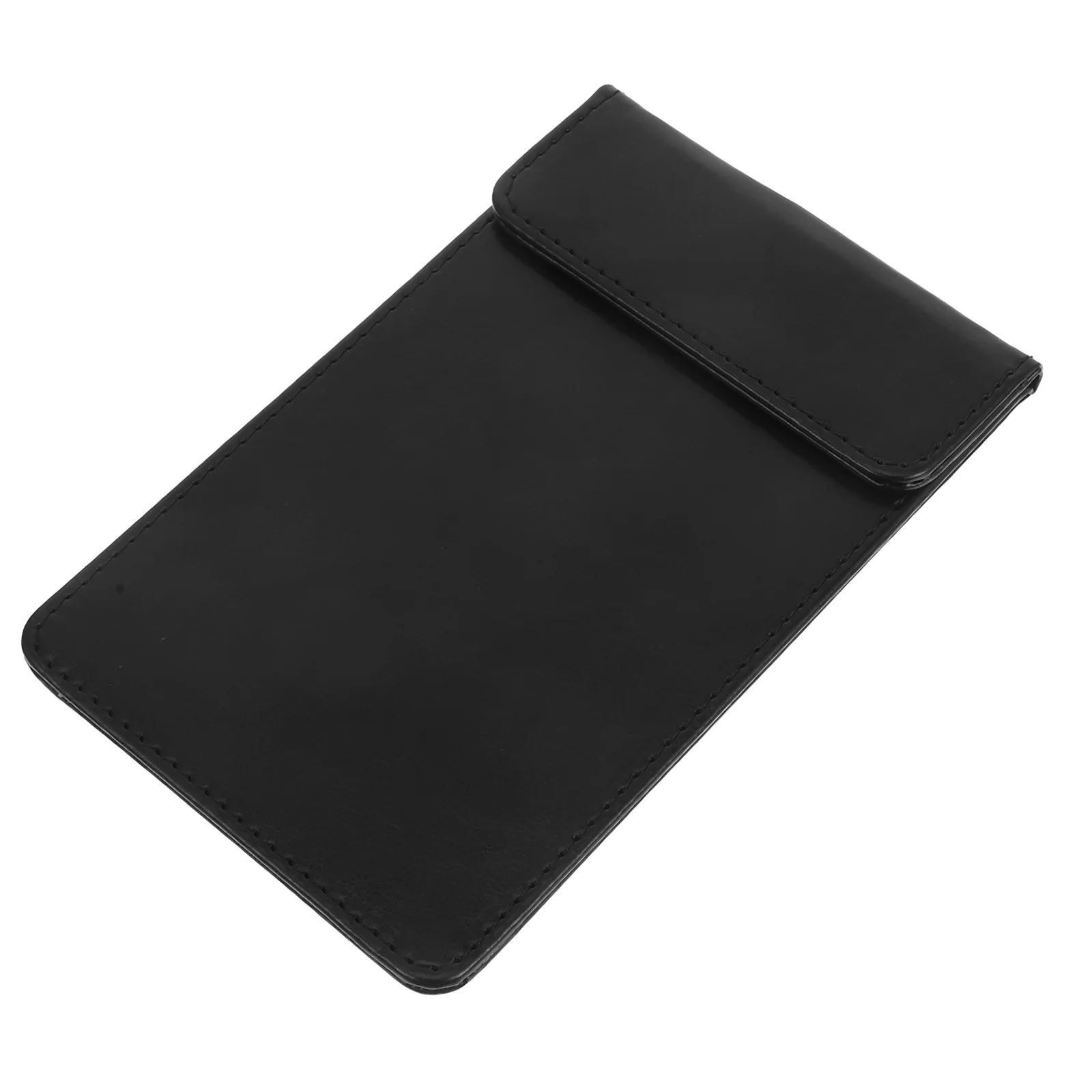 

Server Book Black Clipboard with Pen Holder Guest Check Book Storage Folder for Restaurant Bar Tools