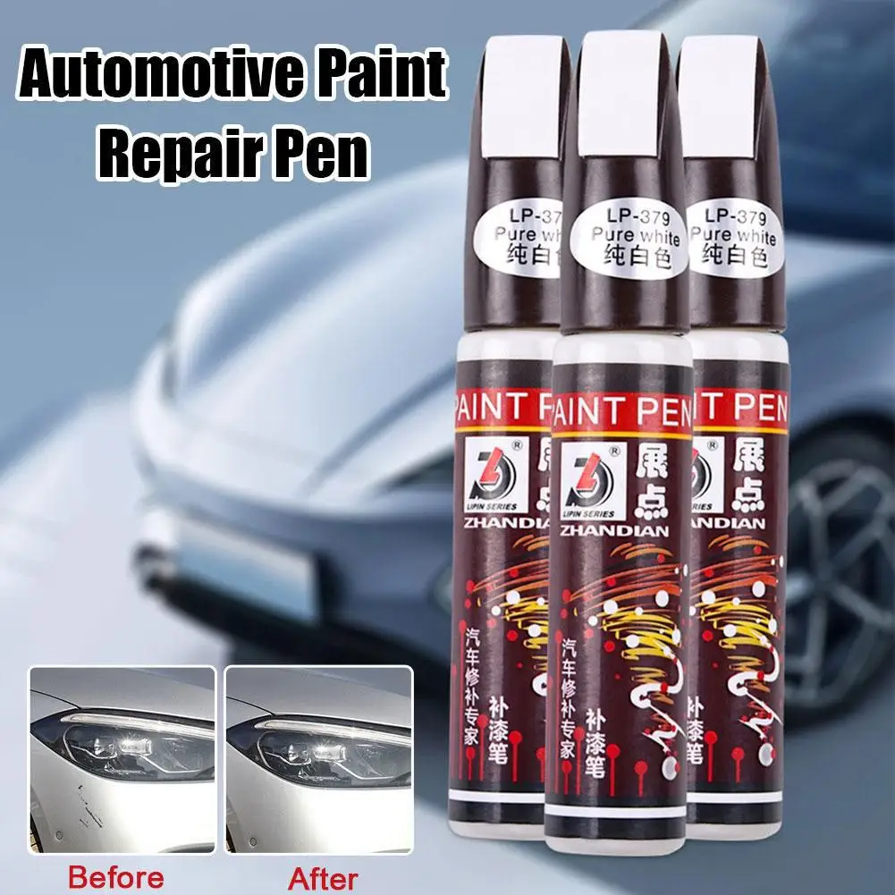 

Auto Paint Touch-up Pen Repair Scratches And Defects Liquid Marks Paint Accessories Car Detail Repair Dot Paint Remove W2V8