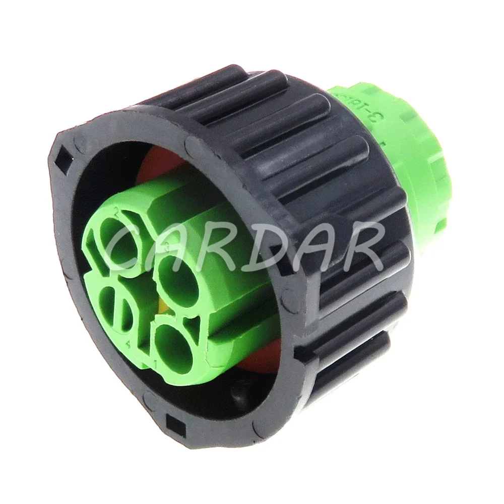 1 Set 3 Pin 2.5 Series Auto Waterproof Connector AC Assembly 3-1813099-2 Automotive Wiring Terminal Sealed Socket 1813137-1