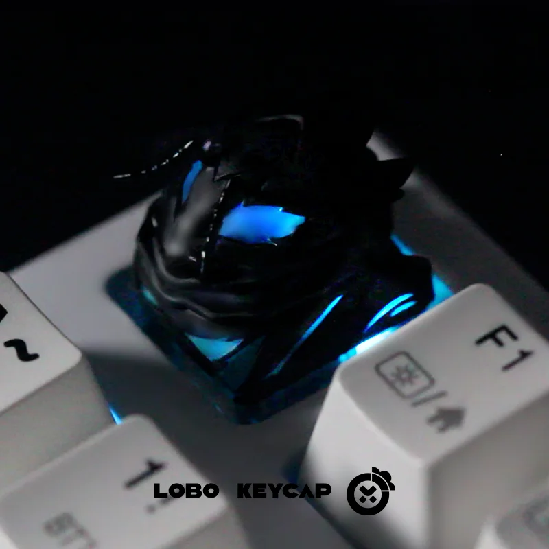 Copritasti personalizzati in resina a tema Shadow Legion per tastiera meccanica Collezione di accessori per tastiera da gioco per PC ad asse trasversale