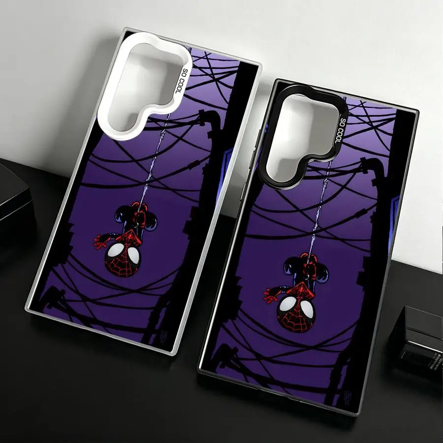 Phone Cover Case for Samsung Galaxy S26 S23 S21 S25 S22 Ultra Note 20 Ultra S24 FE S25Edge S20 FE New Cute Spider-Mans