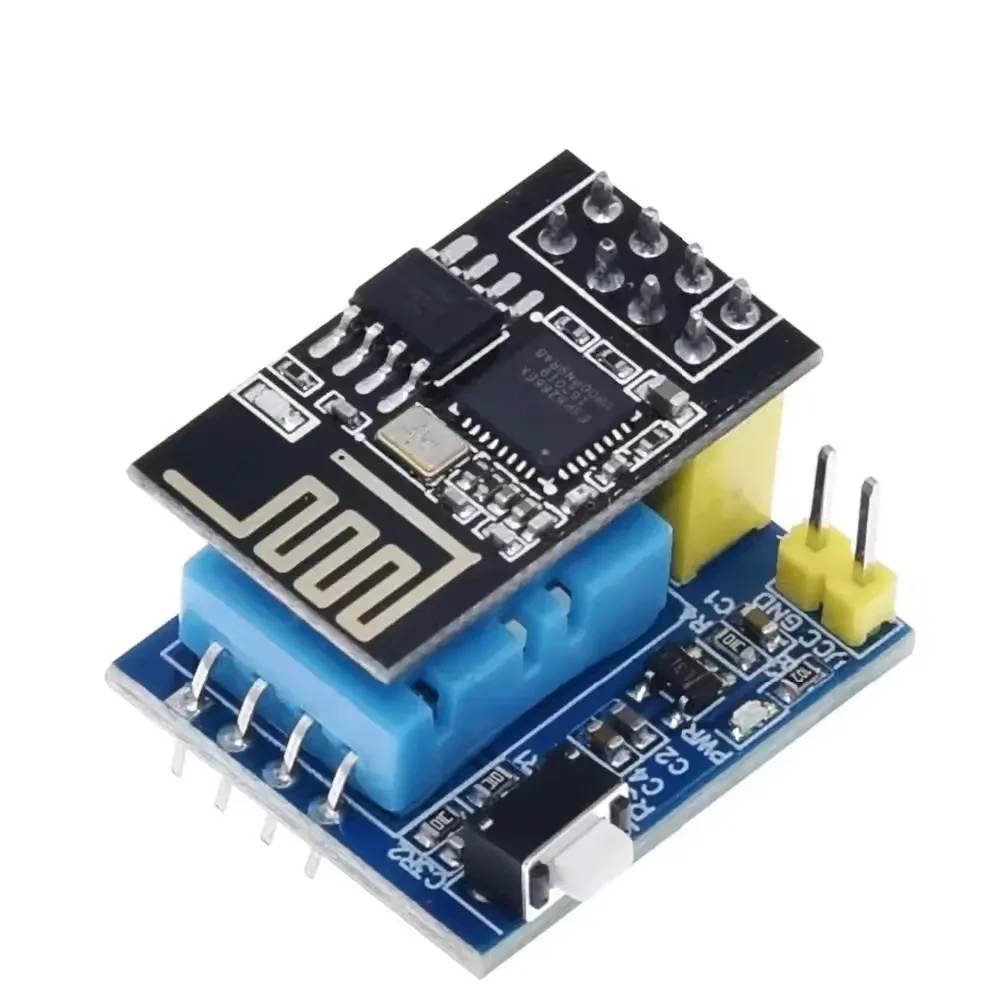 A Set ESP8266 ESP-01 ESP-01S DHT11 Temperature Humidity Sensor Module Esp8266 Wifi For DIY Kit