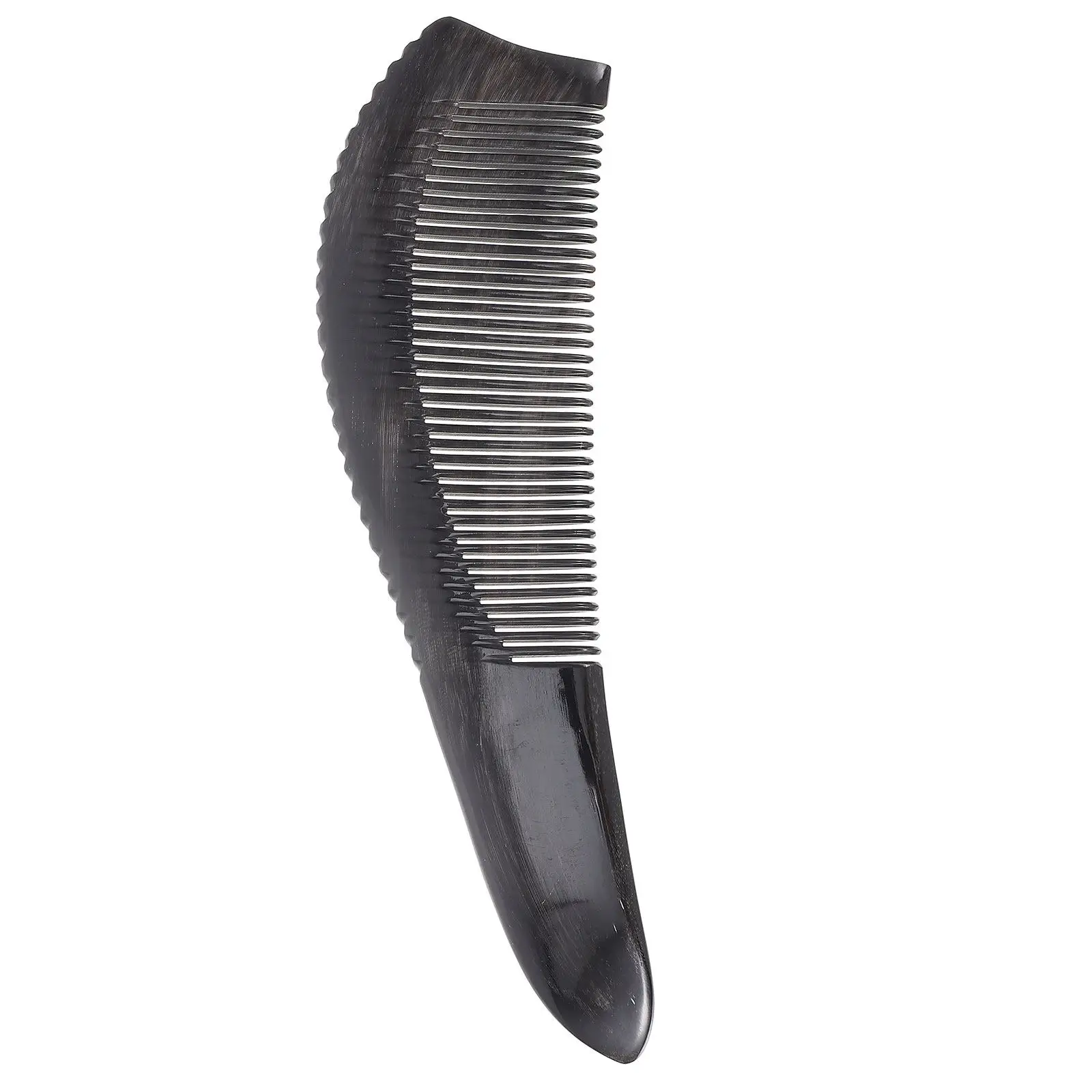 

1Pcs Premium Ox Horn Comb Natural Anti-Static Hairdressing Comb for Scalp Massage Long Hair Styling Home Salon Use