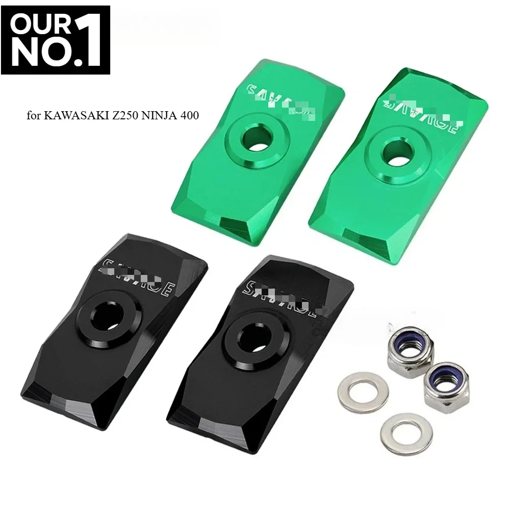 

Chain Adjuster Swingarm End Cap For KAWASAKI NINJA 400 300 250R 250SL Z400 Z250 Z300 VERSYS-X 300 250 Motorcycle Accessories