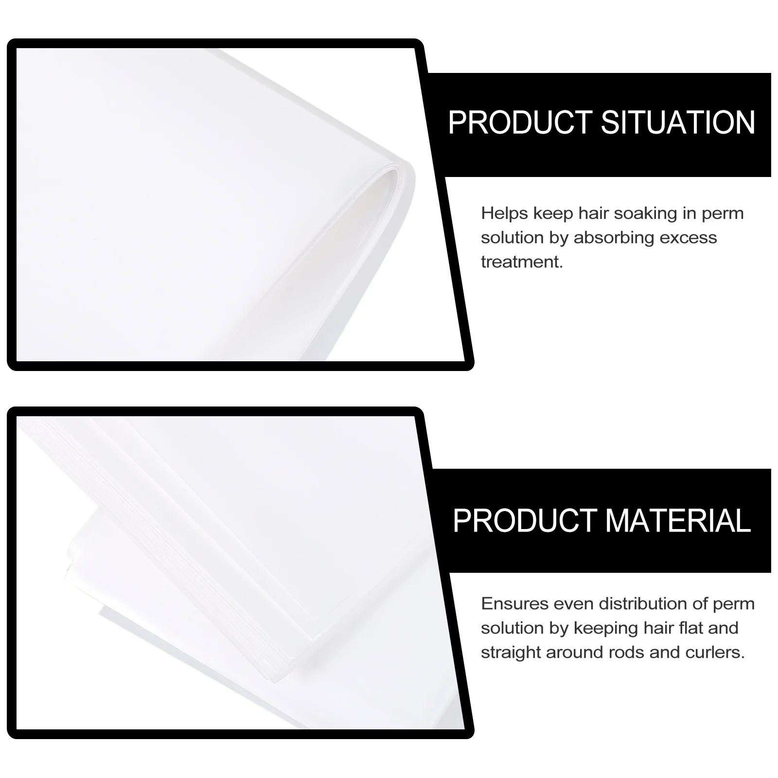 

100 Sheets Hair Dye Paper Sheet Clean Precise Painting Tool for Barber Shop and Home Color Treatment Mesh Strip