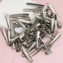 40Pcs Metal Hair Alligator Clips Duckbill Clip for Girls 3.2CM Single Prong Alligator Hairpins Hair Style Tools Accessories