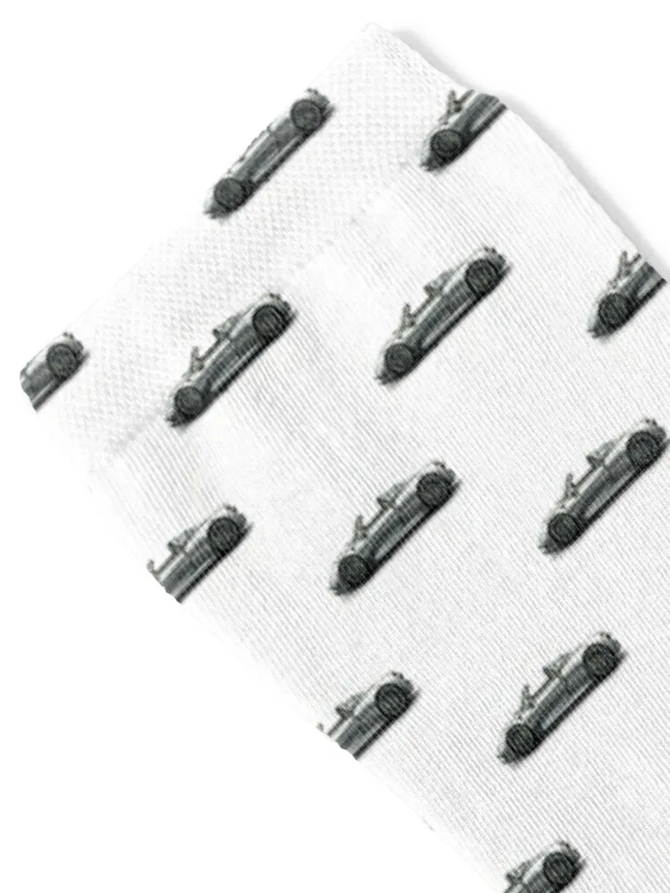 Gray German Car Socks gifts luxury funny sock Men Socks Women&#039;s