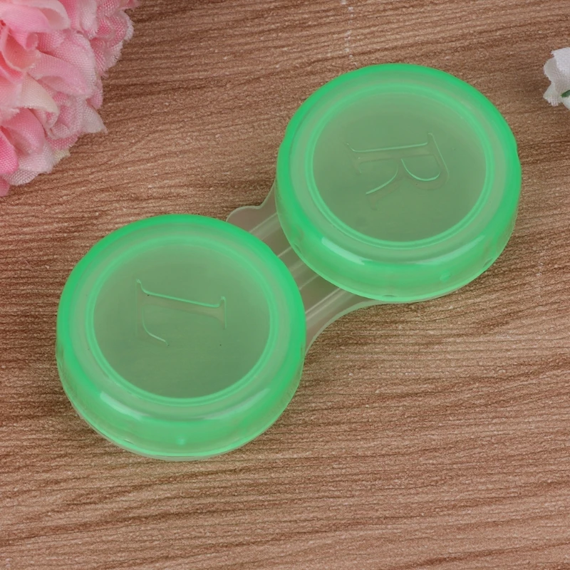 Lens Box Mini Random Plastic Soaking Portable Travel Contact Storage Case Holder New Dropship