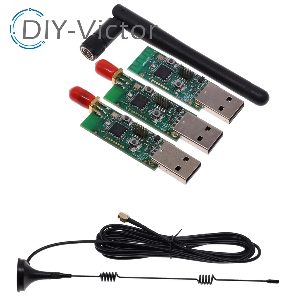 Wireless Zigbee CC2540 CC2531 Sniffer Bare Board Packet Protocol Analyzer Module USB Interface Dongle Capture Packet Module