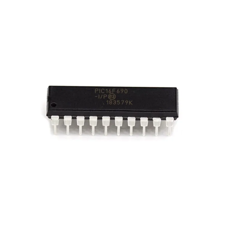 1/5/20PCS PIC16F690-I/P PIC16F690 DIP-20 16F690 PIC 20-PIN Flash-based 8-Bit CMOS Microcontrollers