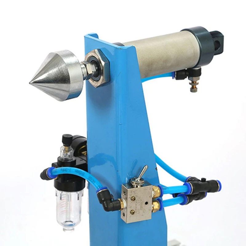 Pneumatic Tailstock Air Power Tip Assemble Jacking Device Pneumatic Thimble Positioner Set For Welding Rotate