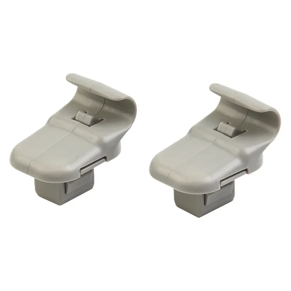 2Pcs Sun Visor Clip Holder Hook Bracket Hanger For Mazda 3 BK 5 CR 6 GG1 CX-7 CX-9 TB RX-8 MPV LC62-69-261B-75