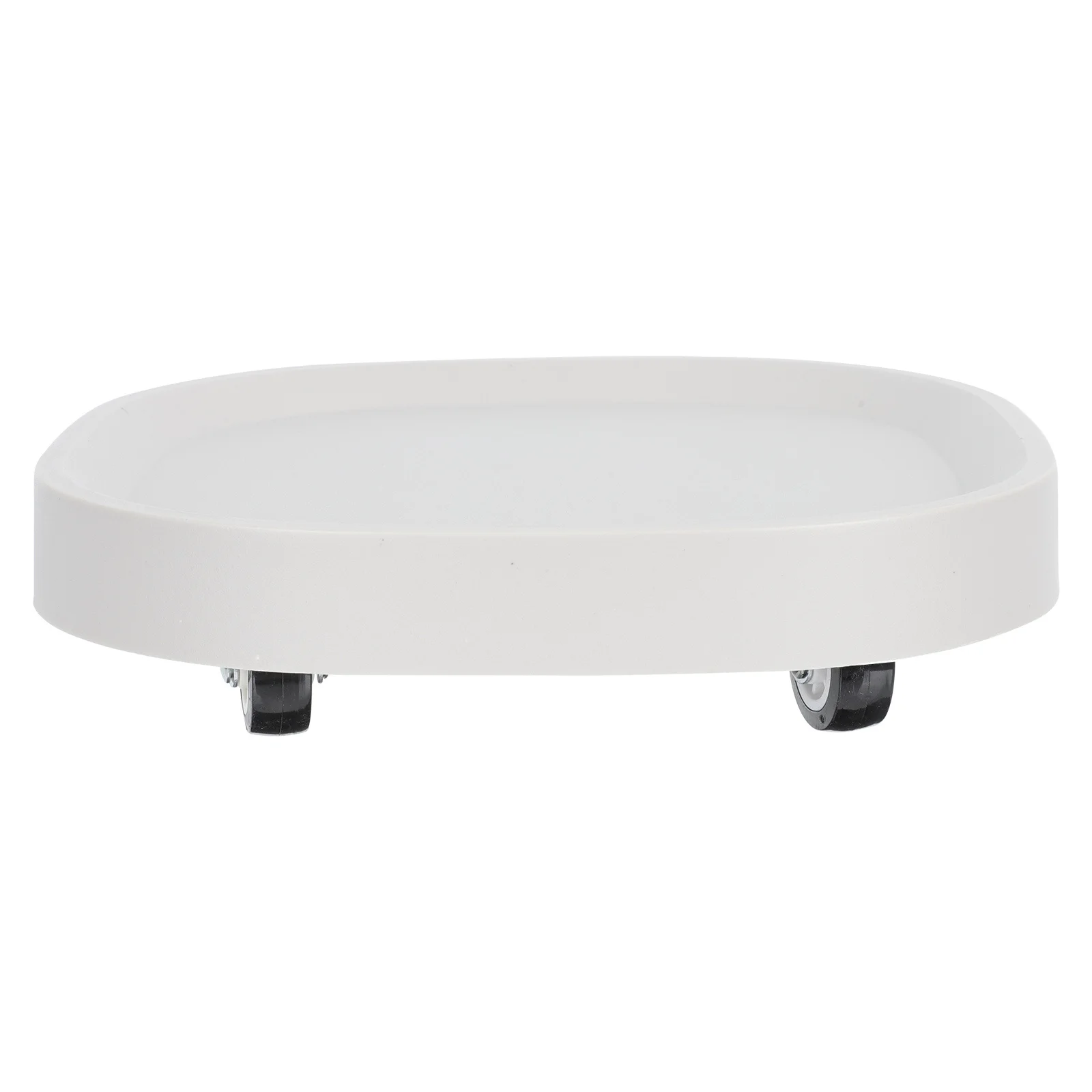 

Removable Flowerpot Tray with Universal Wheels Resin Base Indoor Outdoor Use Water Storage Floor Protection Home Decor