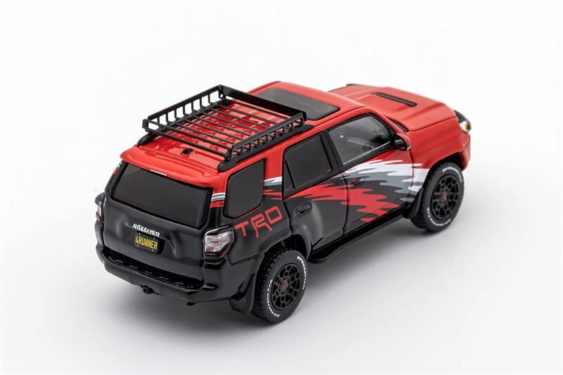 GCD 1:64 4Runner N280 LHD Park / Red Diecast Model Car