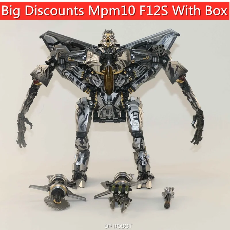 F-12S F12S MPM-10 T10 T-10S T10S Oversized Transformation Cybertron Starscream Movie Version MPM10 Action Figure KO Robot