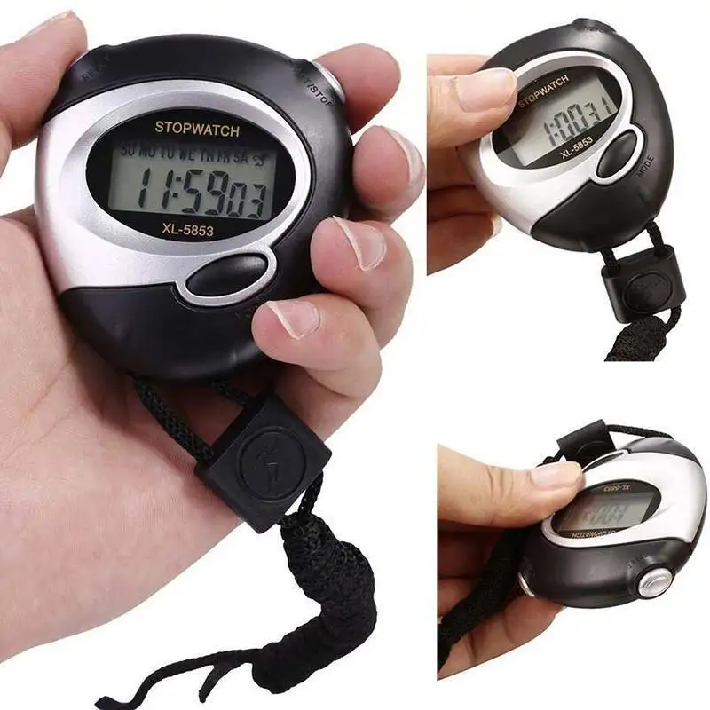 Waterproof Digital Stopwatch (Whistle Gift!)