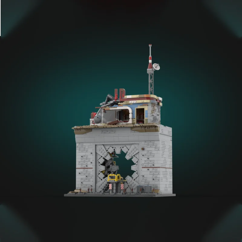 Spot blocchi di assemblaggio di piccole particelle 2837 pezzi regalo giocattolo modello di edificio tridimensionale