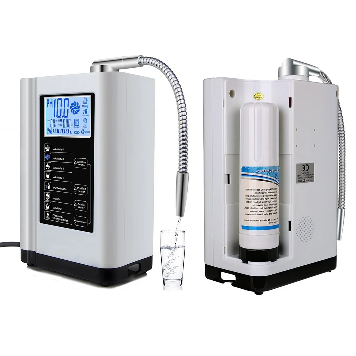 7plates Premium Alkaline Water Ionizer Machine pH 3.5-10.5 alkaline acid water filter purifier electrolysis Kangen Water Ionizer