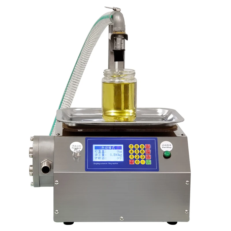 

Automatic Honey Sesame Paste Viscous Liquid Quantitative Weighing Anti Drip Stainless Steel Gear Pump Filling Machine