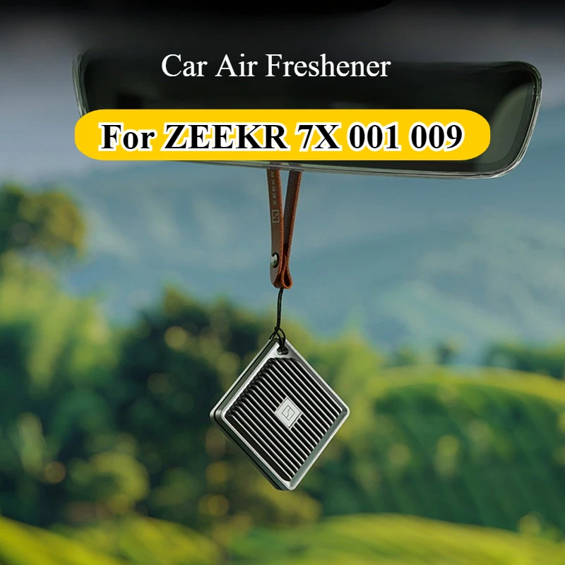 For ZEEKR 7X 001 009 2024 2025 2026 Luxury Car Air Freshener Long Lasting Fragrance Perfume Aroma Diffuser Ornament Accessories