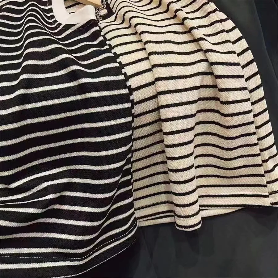 2026 Summer 80-160cm Girls Casual Stripe Sleeveless Dress Two Colors 3