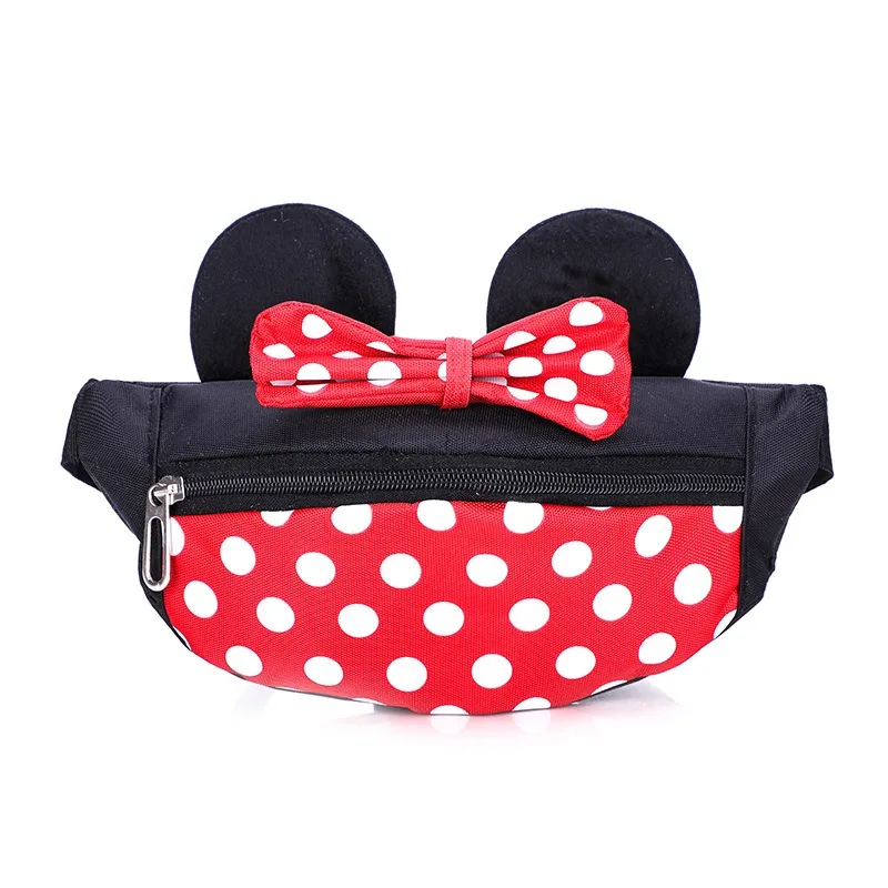 Disney Borsa a tracolla Topolino Minnie Marsupio Topolino Minnie Portafoglio Zero Ragazzi Ragazze Borsa da petto carina Creatività e interessante